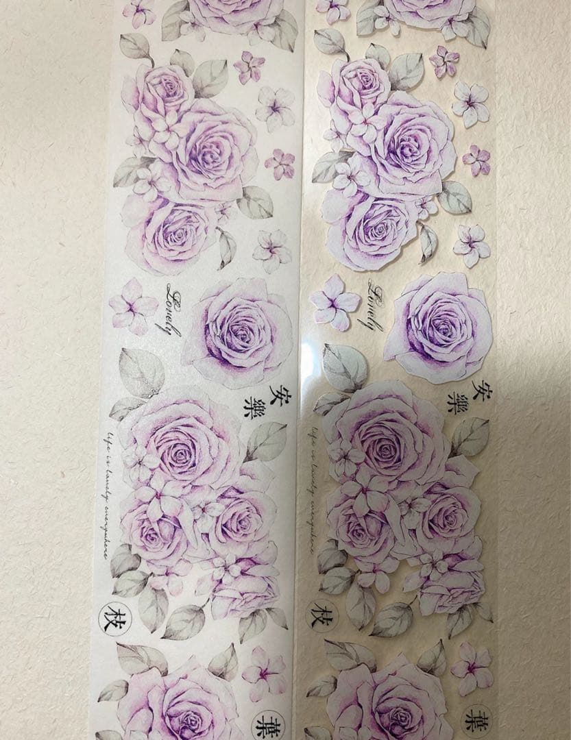 【新品未開封】海外マステ　12本　まとめ売り　花系　マスキングテープ