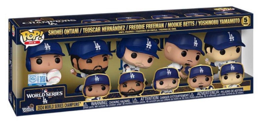 お値下げ‼️【限定品】ドジャース　ワールドシリーズチャンピオン5パック