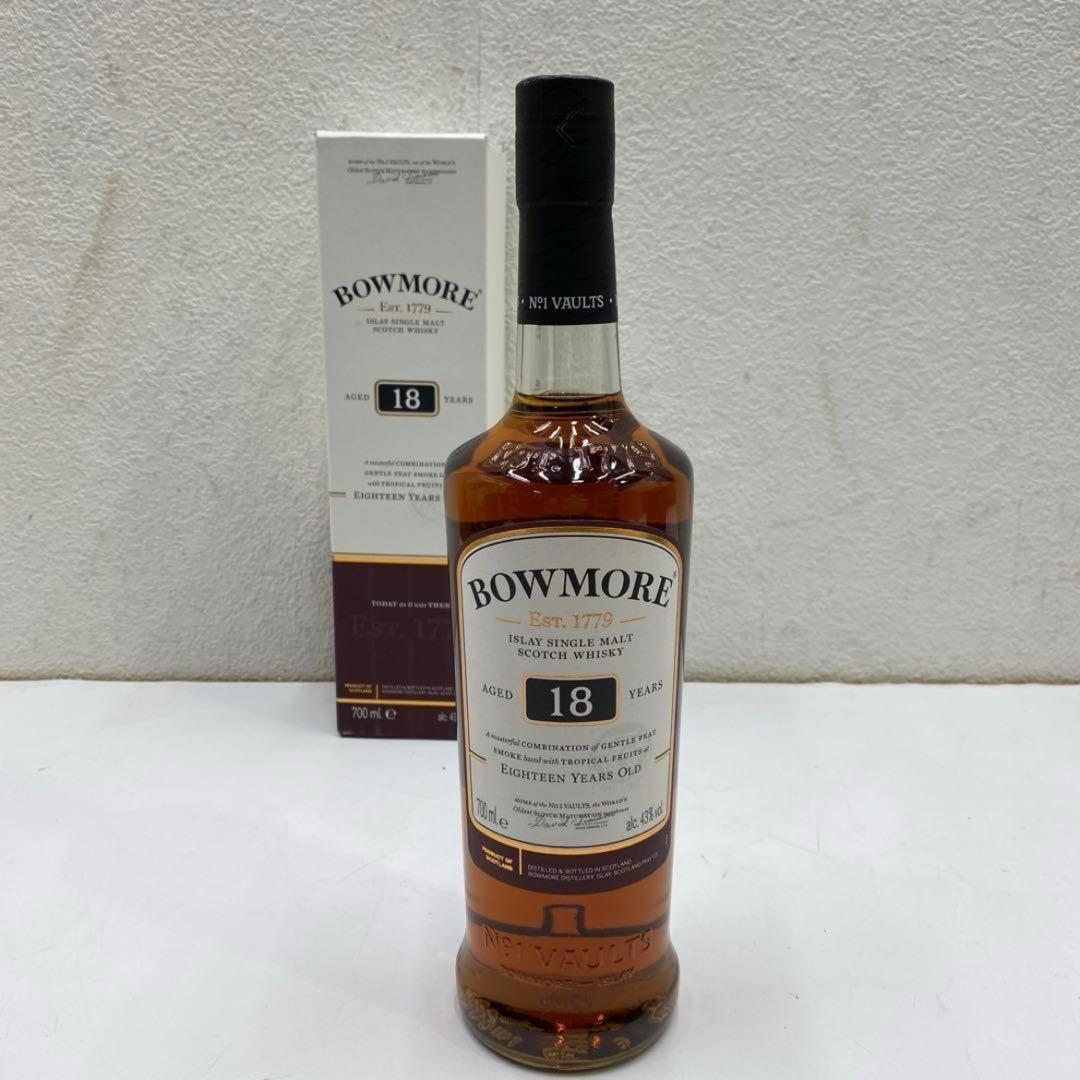 【未開栓品】BOWMORE 18年 700ml　シングルモルトウイスキー