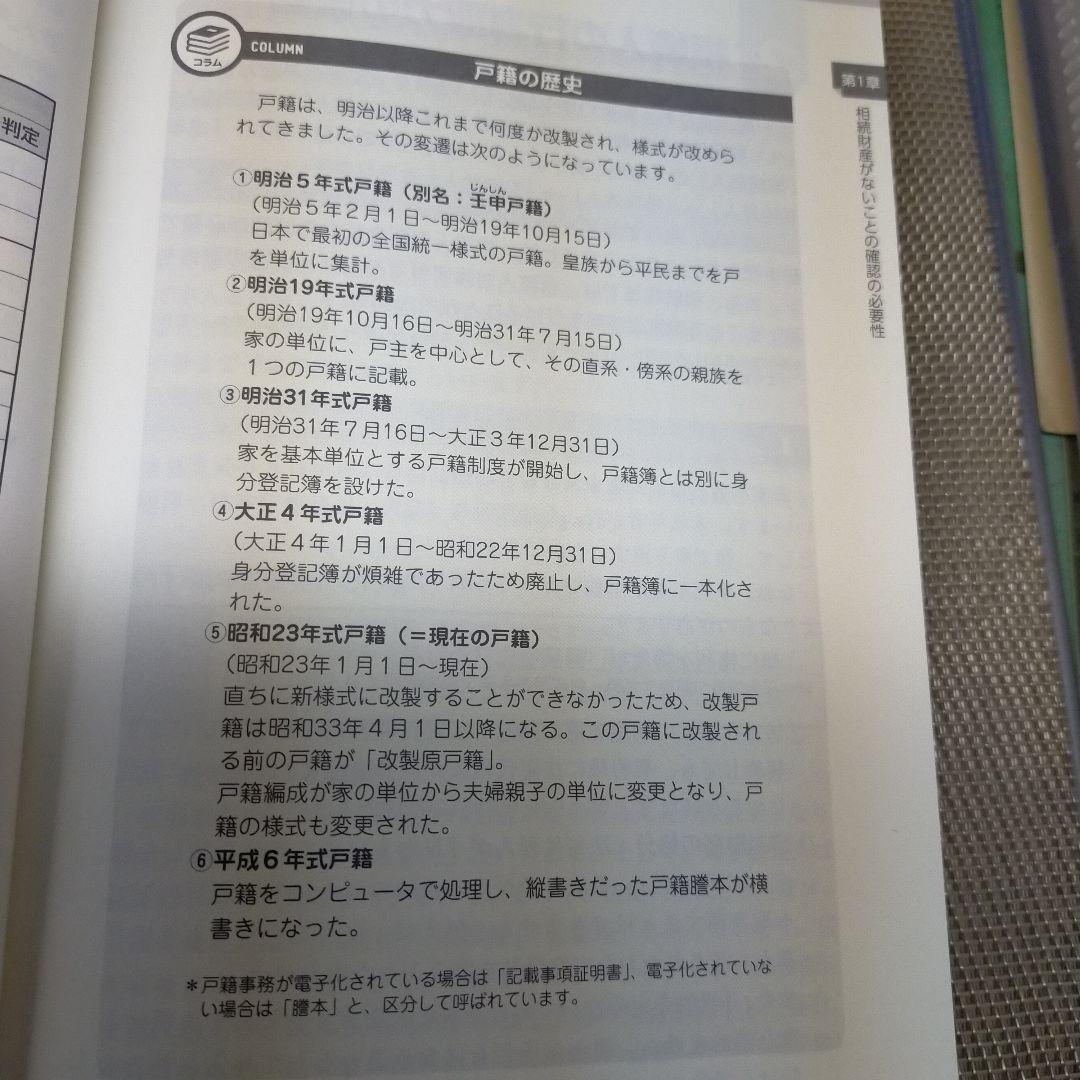 □相続財産がないことの確認
