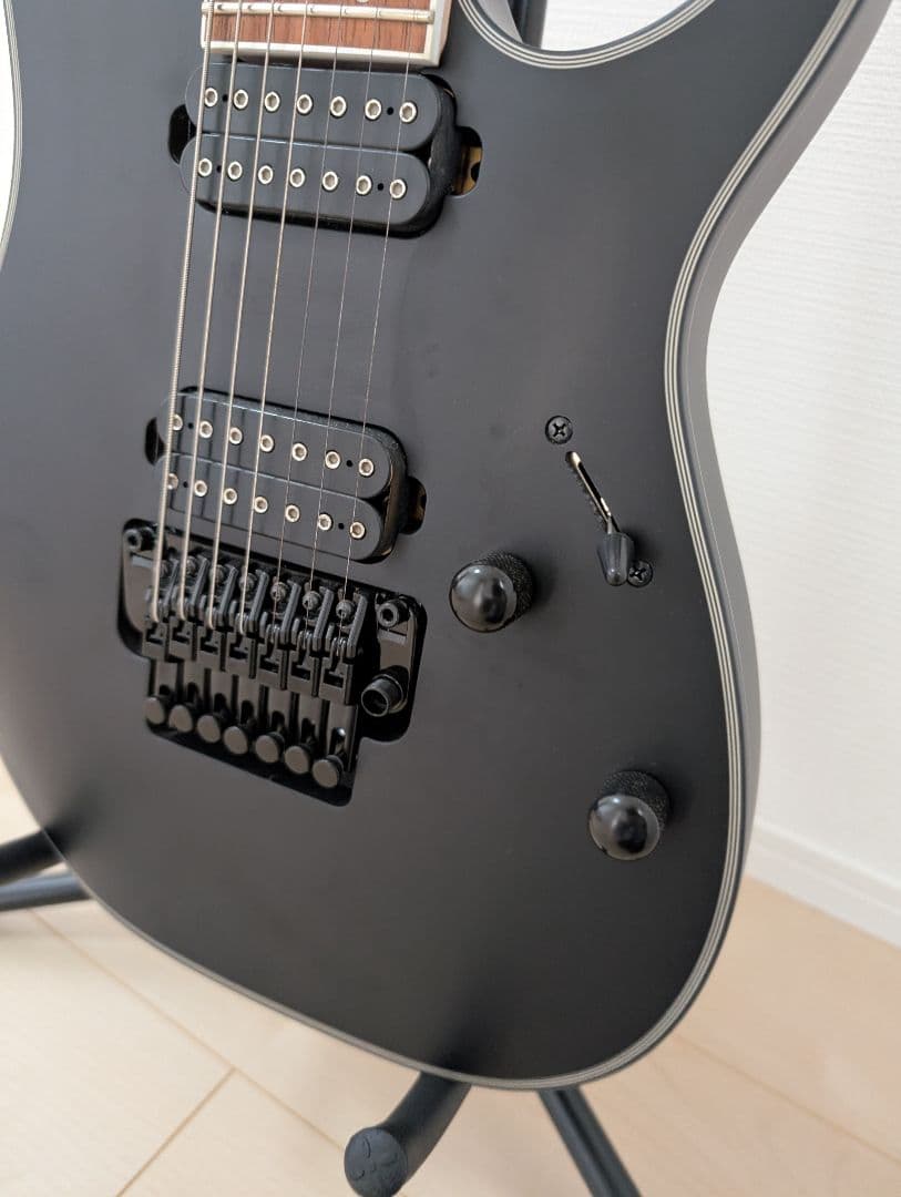 【美品】Ibanez 7弦ギター RG7320EX-BKF アイバニーズ
