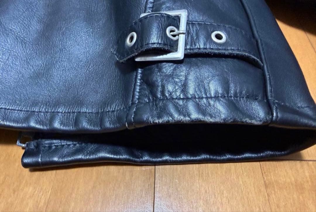 Schott 642 USA製 シングルライダース ジャケット 42 ライナー付