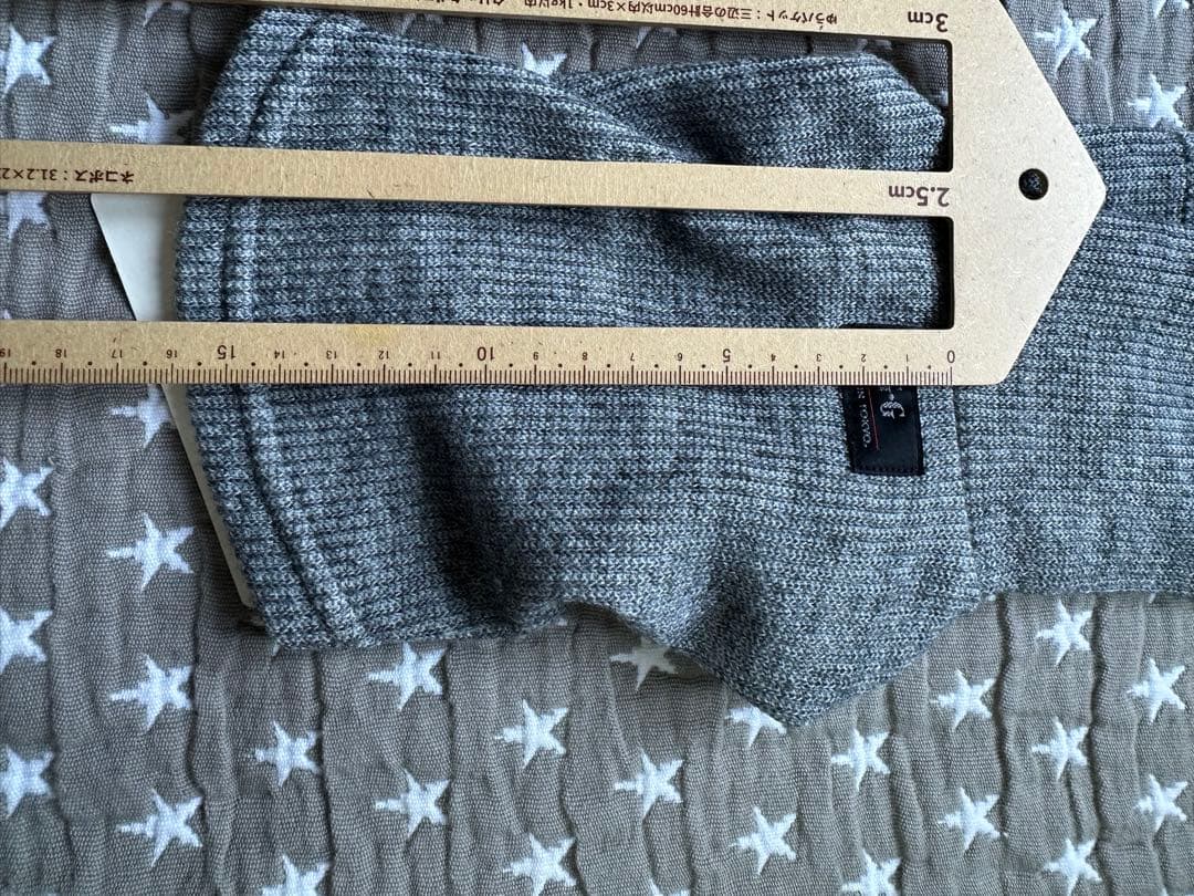 アトリエgg⭐︎グレー⭐︎ニット⭐︎トップス⭐︎１ハーフ