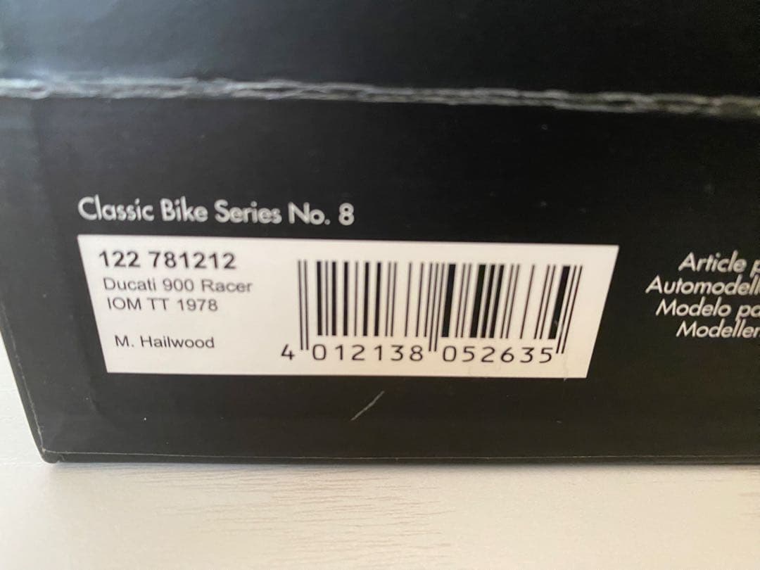 1/12 ミニチャンプス　ドウカティ 900 （難あり品）