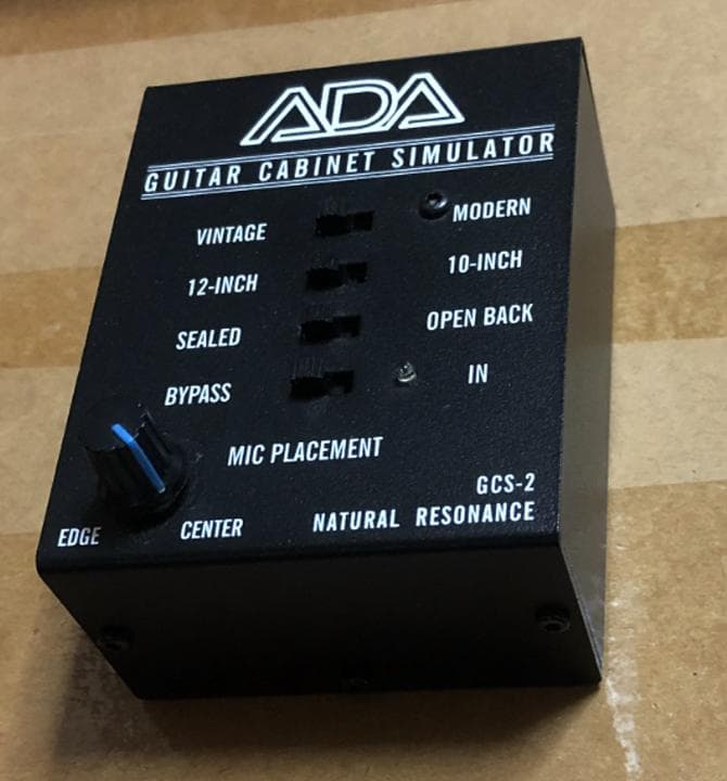 箱アダ付 ADA GCS-2 ギター キャビネット シミュレーター 検 MP-1