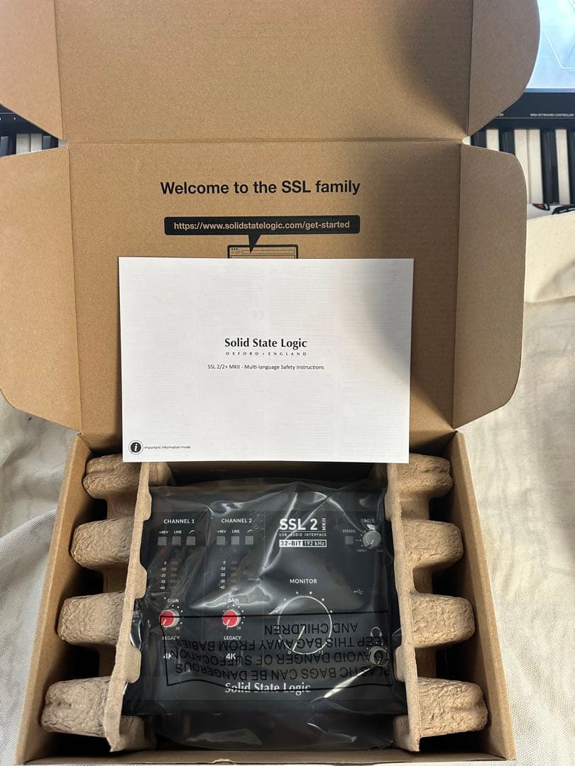 DTM・DAW Solid State Logic SSL 2 mk2