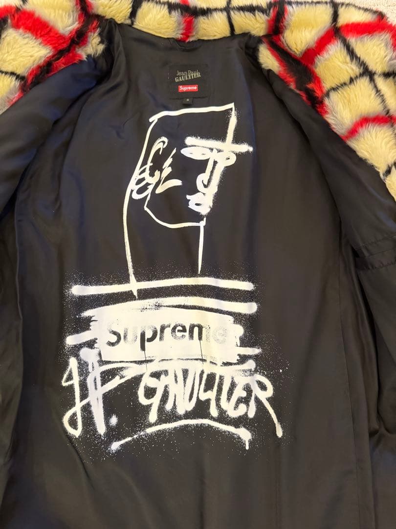 supreme Jean Paul Gaultier ファー　コート