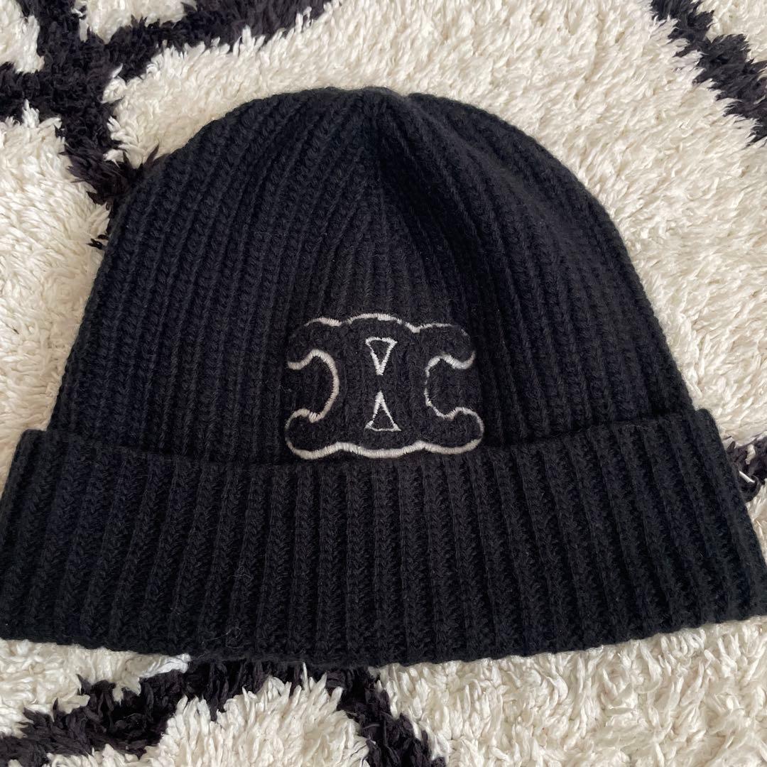 セリーヌ　ニット帽正規品　【美品】
