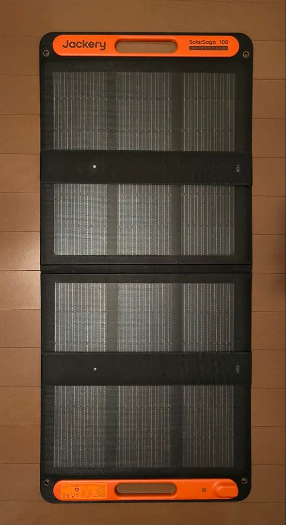 Jackery ソーラーパネル　100w (JS-100F)×2枚