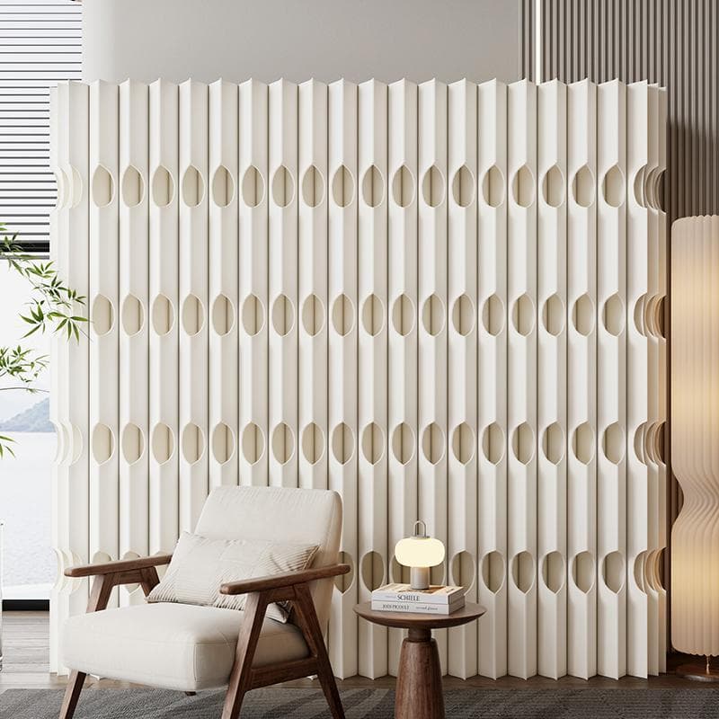 パーテーション間仕切り折り畳み式高さ1.6ｍ長さ2ｍ-3ｍ組立不要ついたて目6+