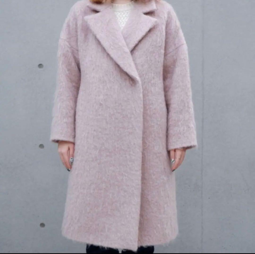 デミルクスビームス　シャギーモヘアコート