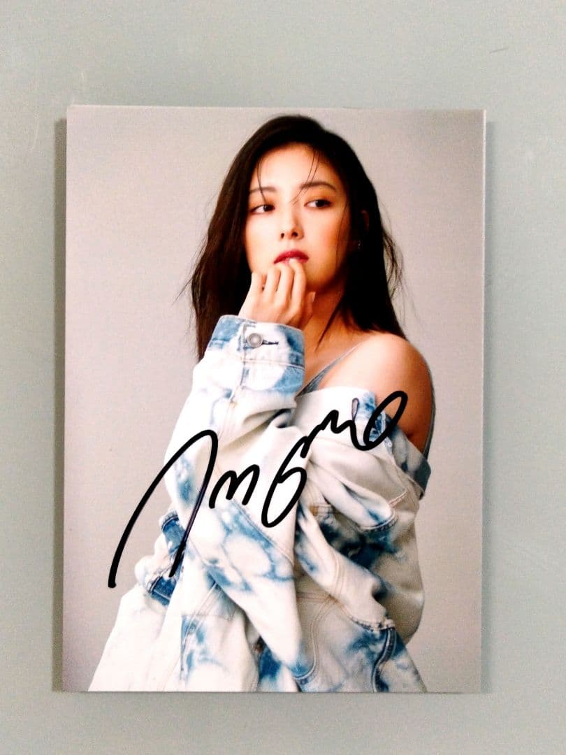 イ・セヨン直筆サイン入り2Lサイズ写真…Lee Se-yeong…