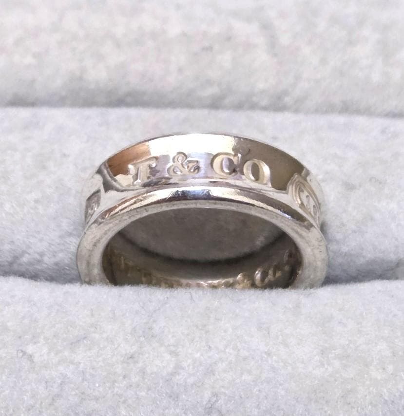 ティファニー　1837　SILVER925　シルバーリング　9号　42990