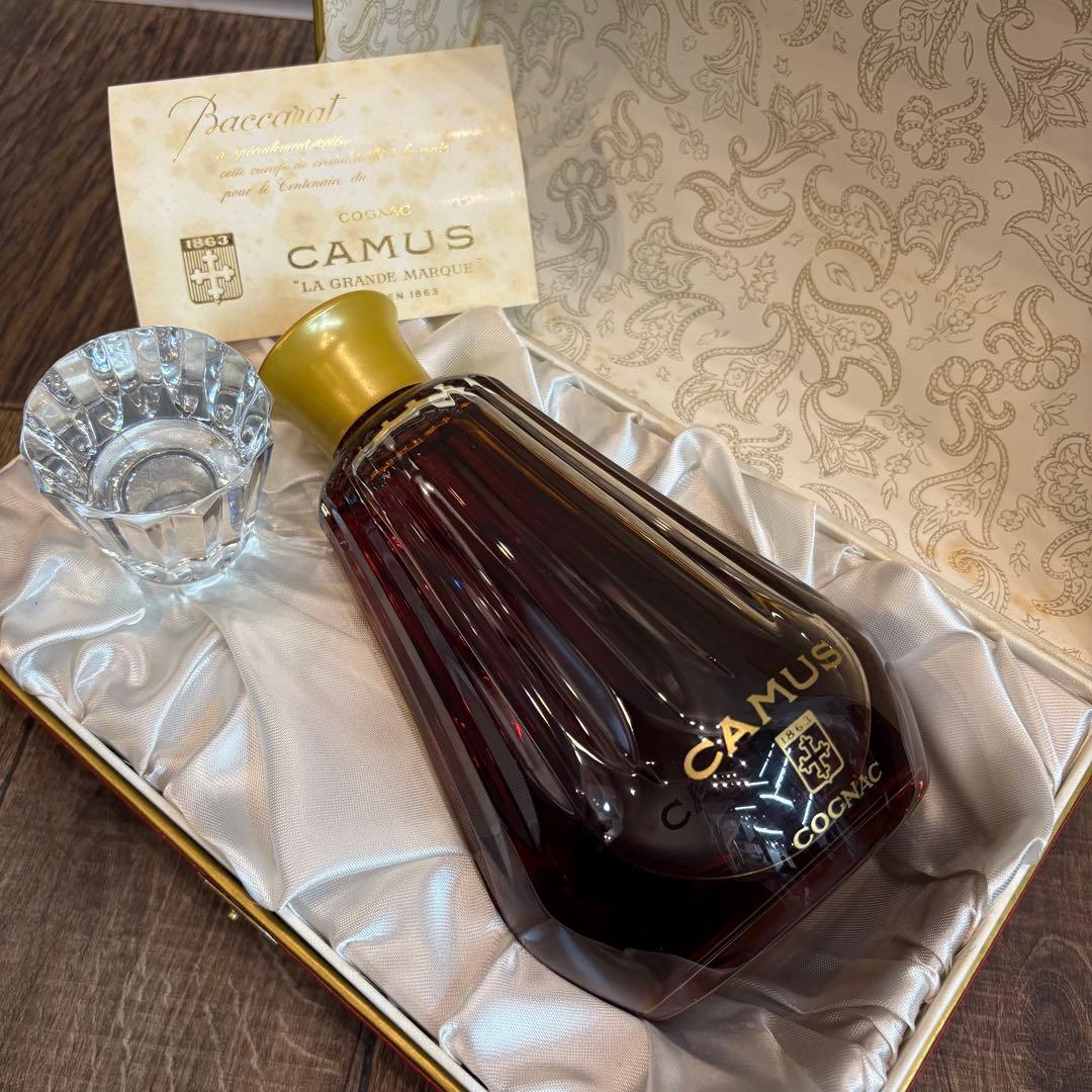 【未開栓】 CAMUS カミュ コニャック BACCARAT バカラボトル
