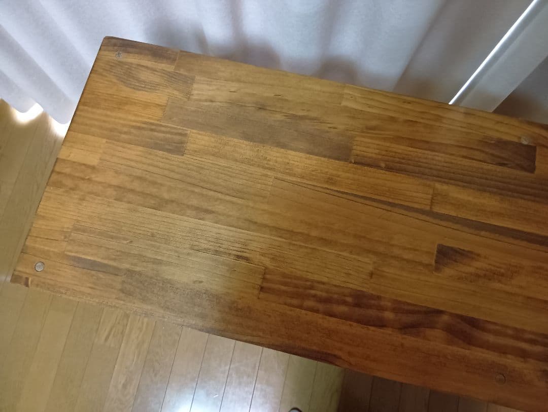 木製デスク　ハンドメイドデスク　木製机 パソコンデスク