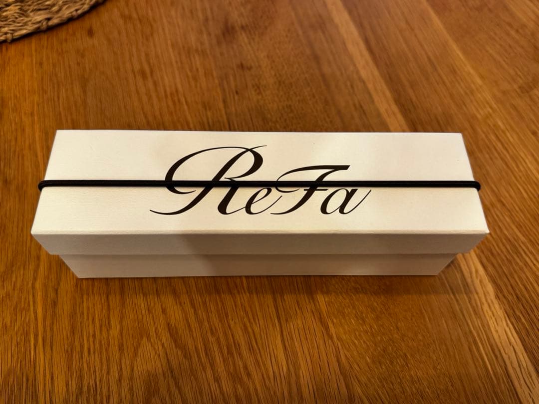 【美品】Refa ストレートミニアイロン　フィンガーアイロン　ブラック