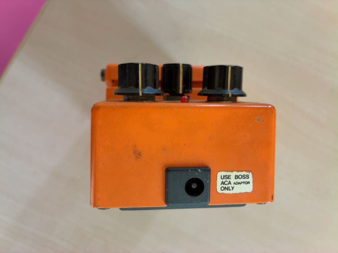 BOSS DS-1 ボス　ディストーション　ギターエフェクター　初期型　40年前