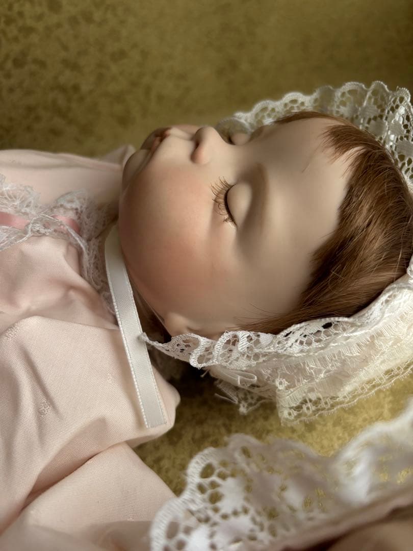 リボーンドール　双子　SUGAR BRITCHES ベビー　ビスクドール　刻印