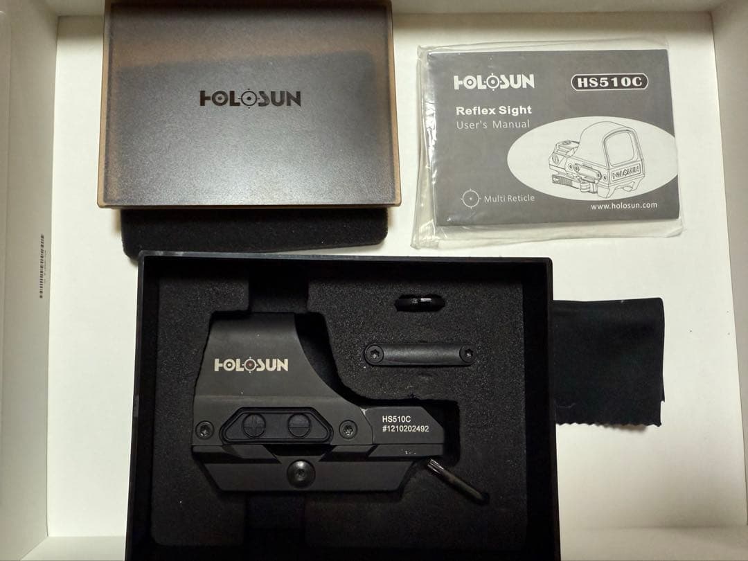 HOLOSUN HS510C リフレックスサイトレッドドットサイト