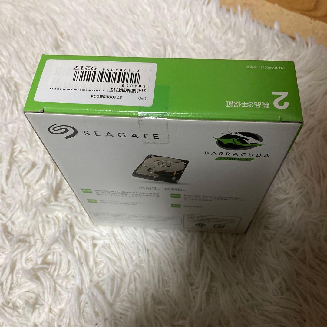 Seagate Barracuda 3.5インチ HDD 4TB