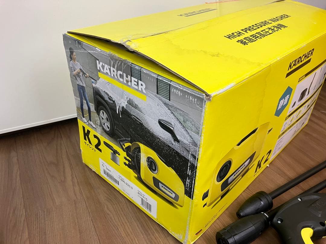 ケルヒャー 家庭用高圧洗浄機 K2 サイレント 開封のみ 未使用?