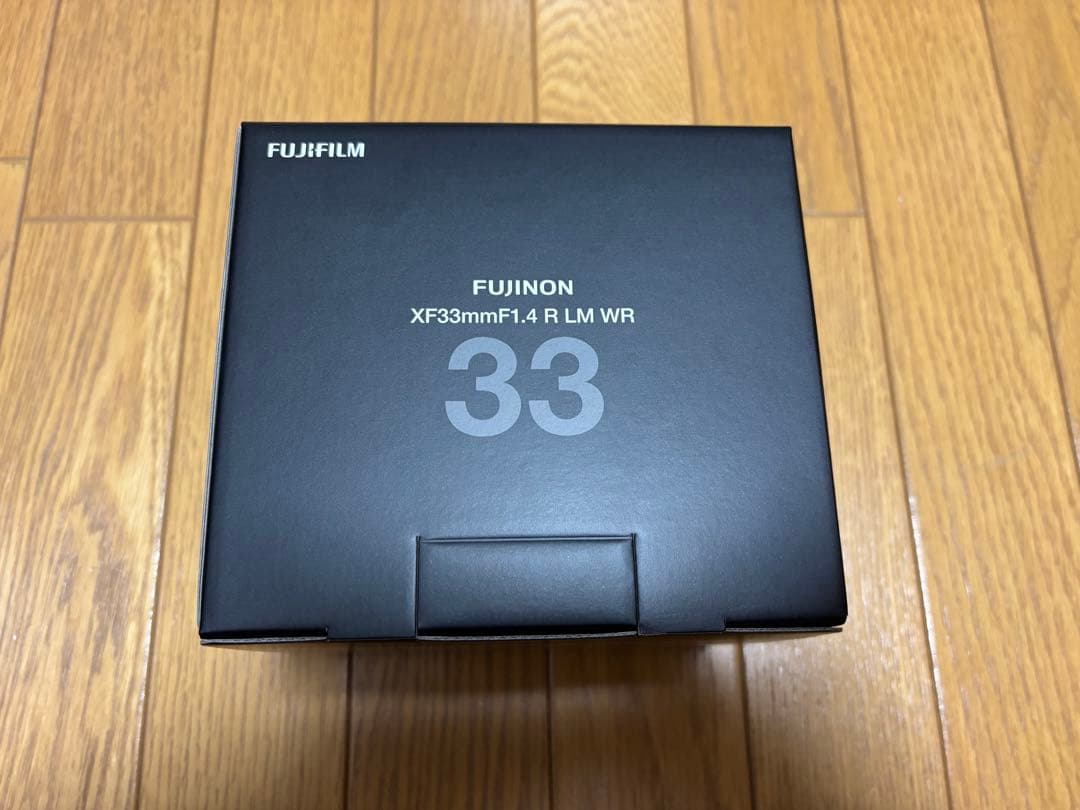 【新品】富士フィルムXF33mmF1.4 R LM WR レンズ フジノンレンズ