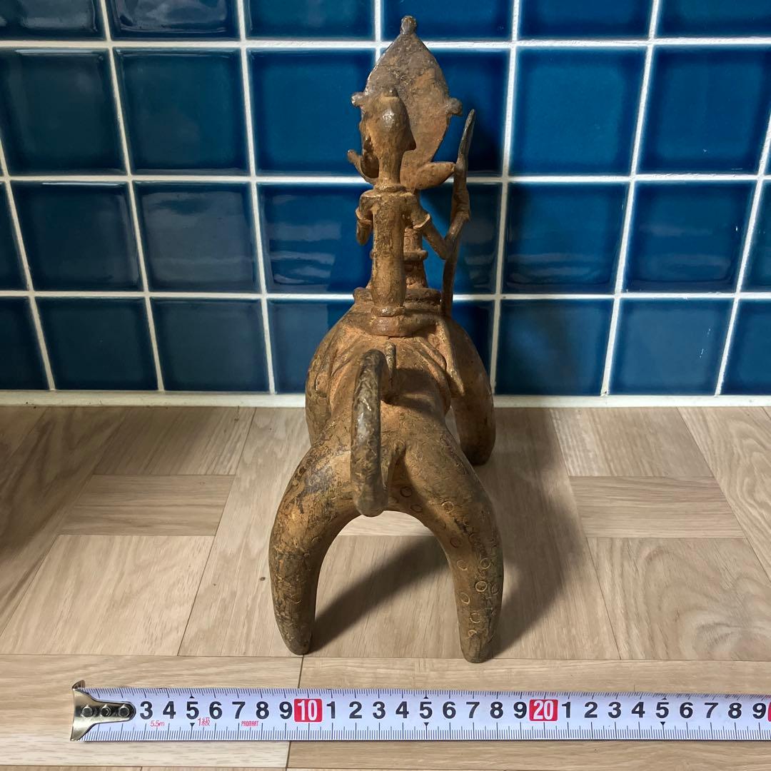 マリ共和国　ドゴン族金属製 オブジェ馬