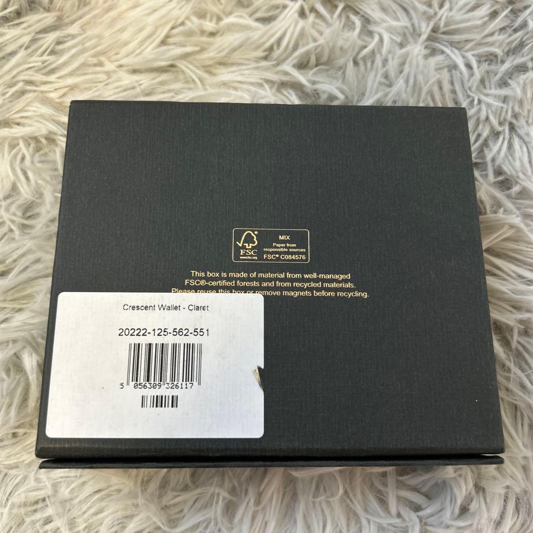 【新品】STRATHBERRY Crescent Wallet クラレット