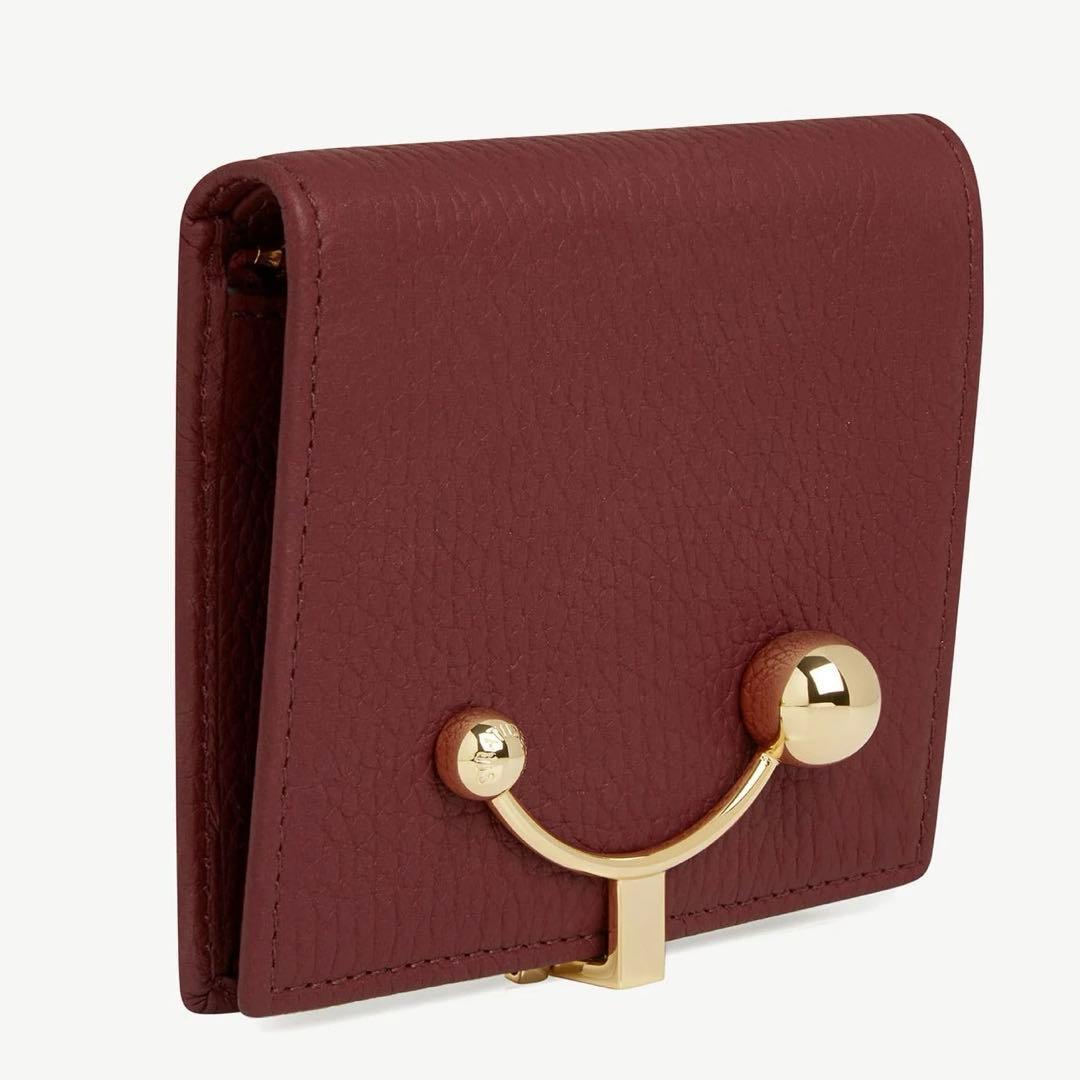 【新品】STRATHBERRY Crescent Wallet クラレット