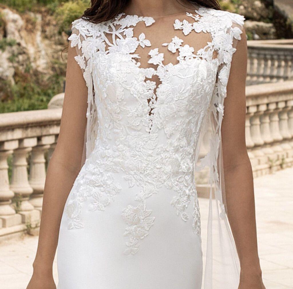 PRONOVIAS ✾ DRAIL 7-9号 マント有