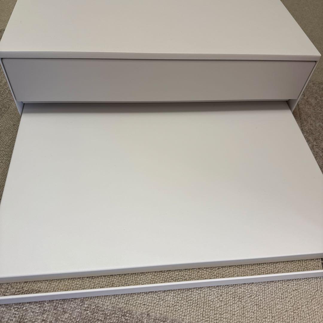 山崎実業 ツーウェイ キッチン家電下 引き出しスライドテーブル トースターラック