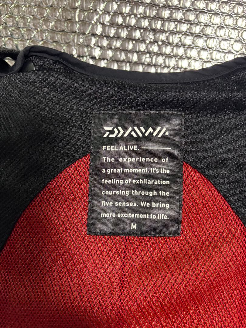 DAIWA DF-3605 フィッシングベスト ブラック