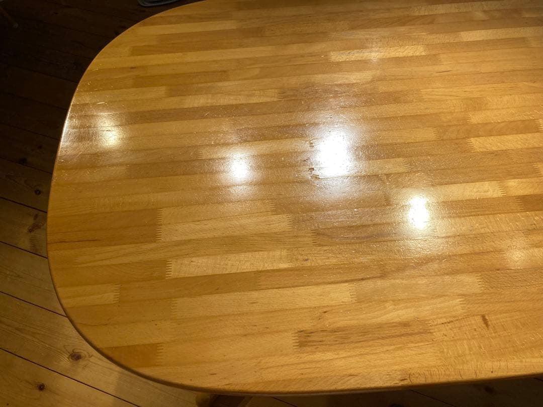 画像46枚 ビンテージ キツツキ ナチュラルダイニングテーブル 飛騨産業 飛騨家