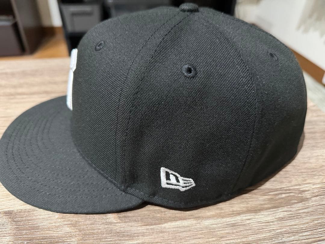 Supreme Sロゴ Reaper キャップ 7 5/8 黒