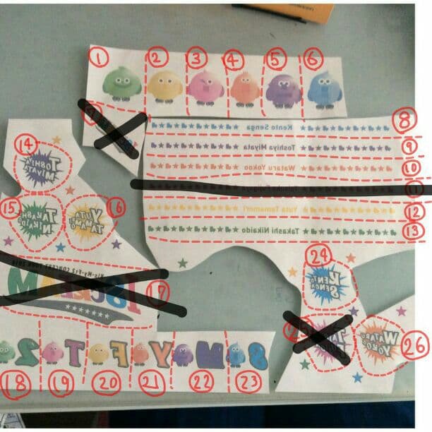 キスマイボディーシール