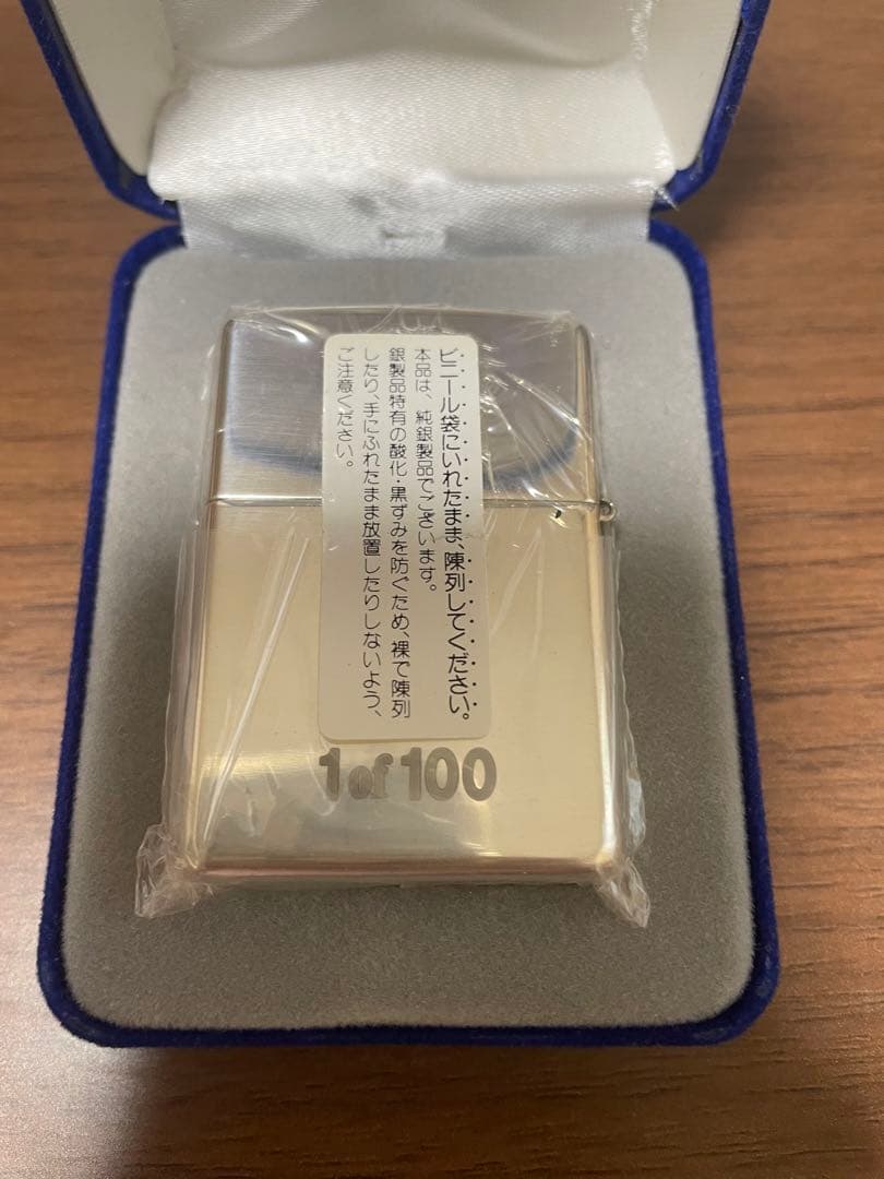 新品　zippo スターリングシルバー