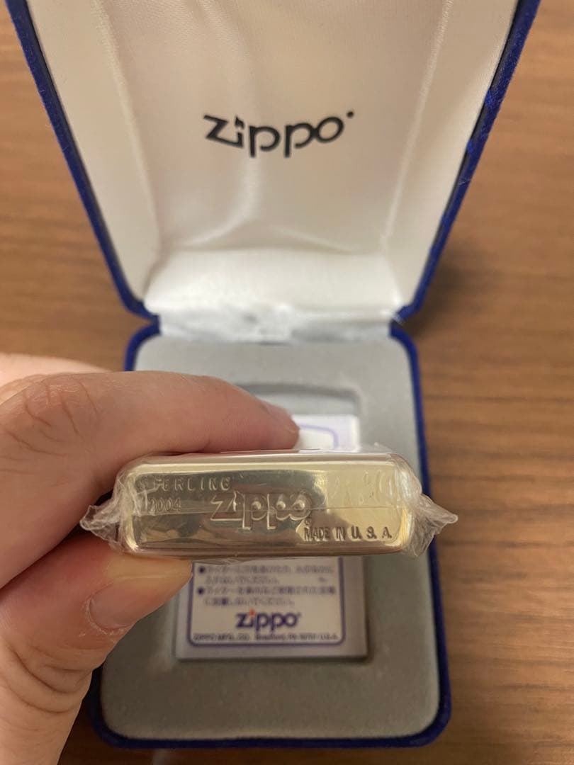 新品　zippo スターリングシルバー