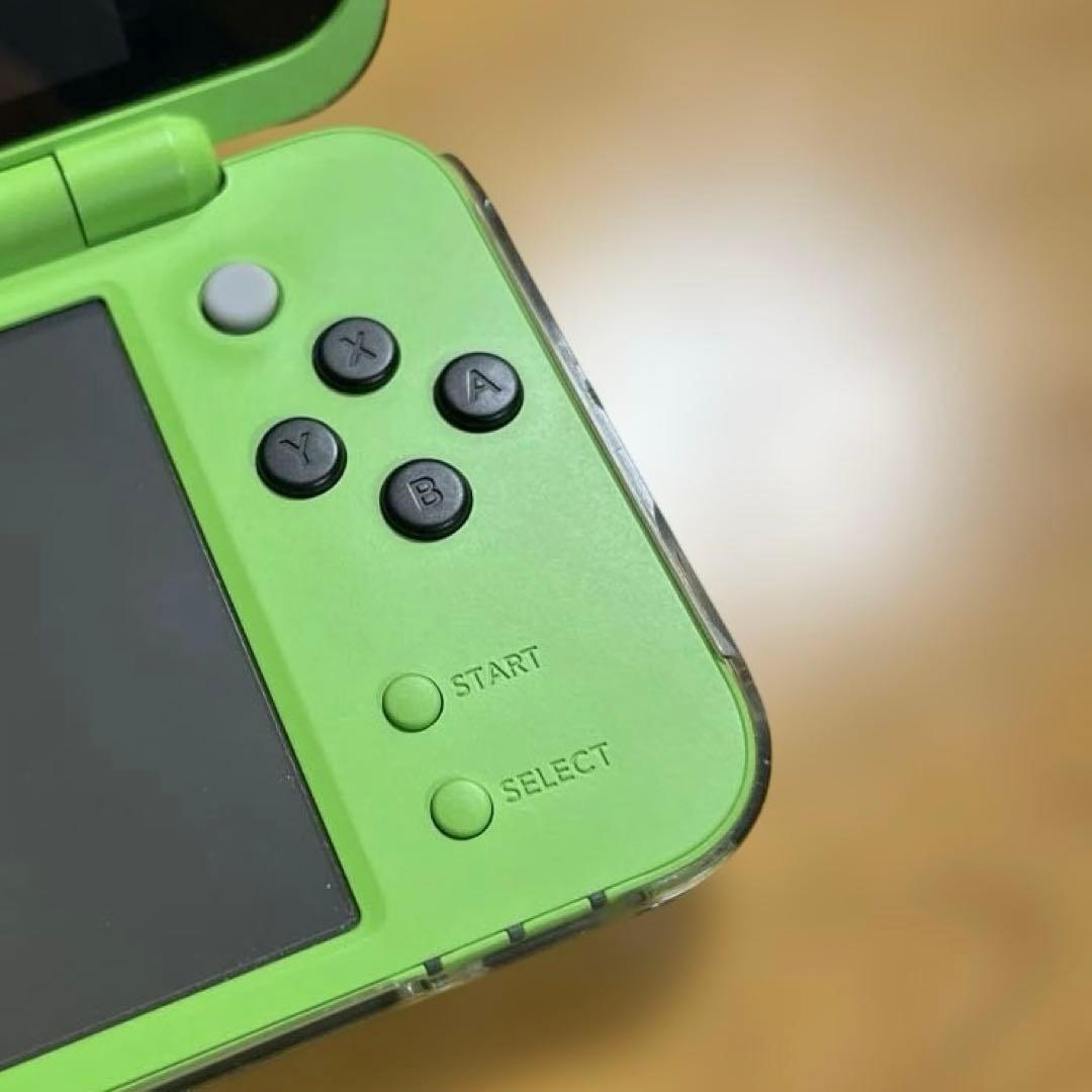 本体美品　Newニンテンドー2DSLL マインクラフト クリーパーエディション
