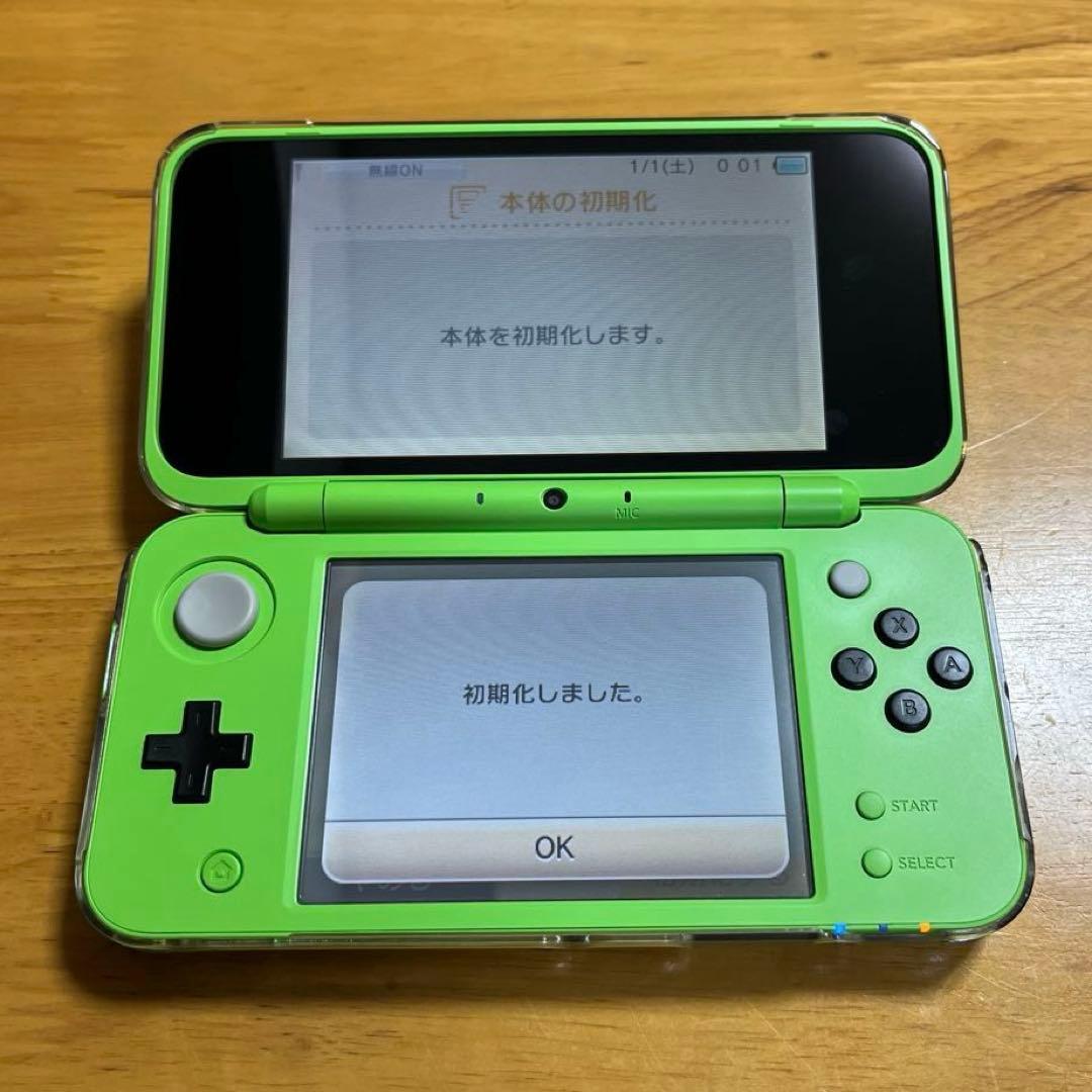 本体美品　Newニンテンドー2DSLL マインクラフト クリーパーエディション