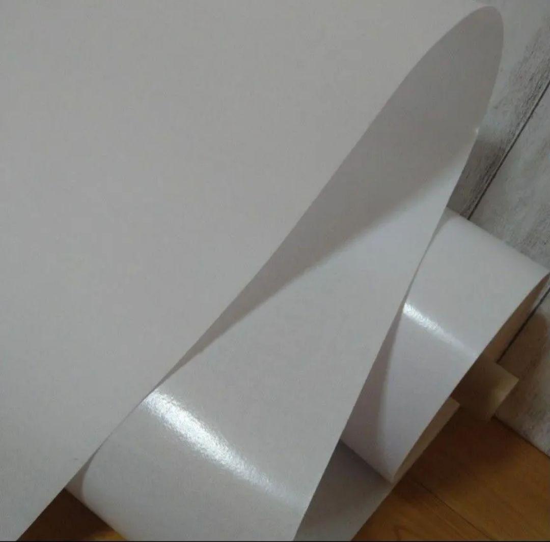 ぷに　国産良質 OH58 アイロン接着芯 厚手 ハード 白ロール発送20m