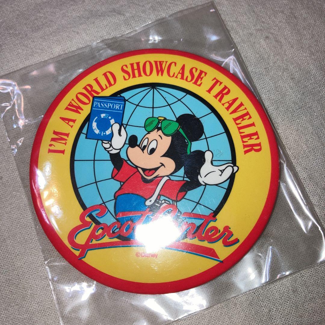 バッジ　海外　ディズニー　USA Epcot center エプコット　レア