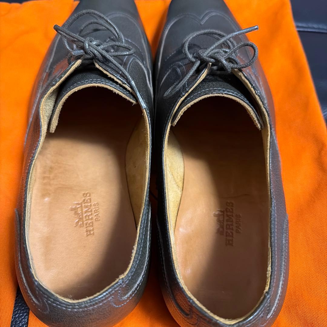 エルメス　HERMES 高級ウイングチップ　サイズ41.5 美品