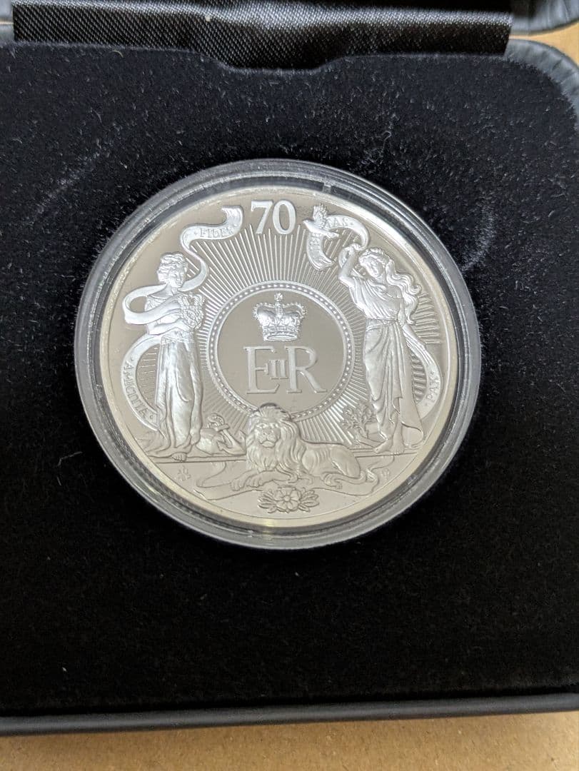 セントヘレナプラチナ・ジュビリー1オンス純銀