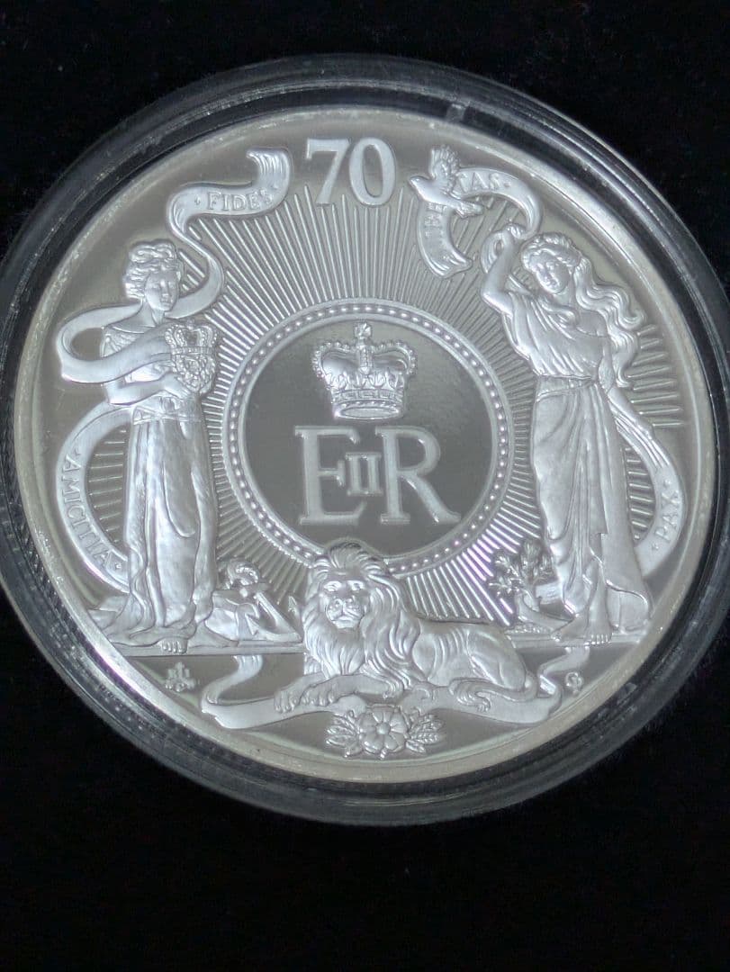 セントヘレナプラチナ・ジュビリー1オンス純銀