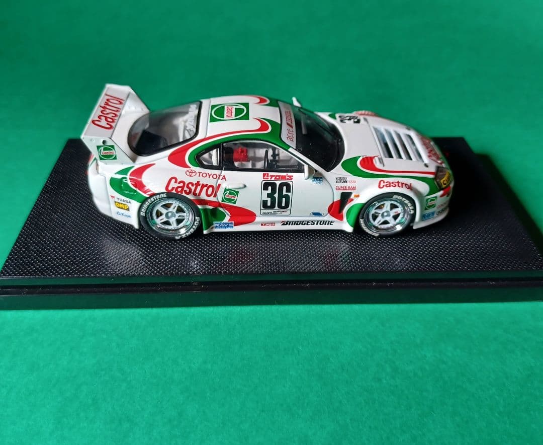 【エブロ 1/43】 Castrol Tom’s Supra JGTC 1995