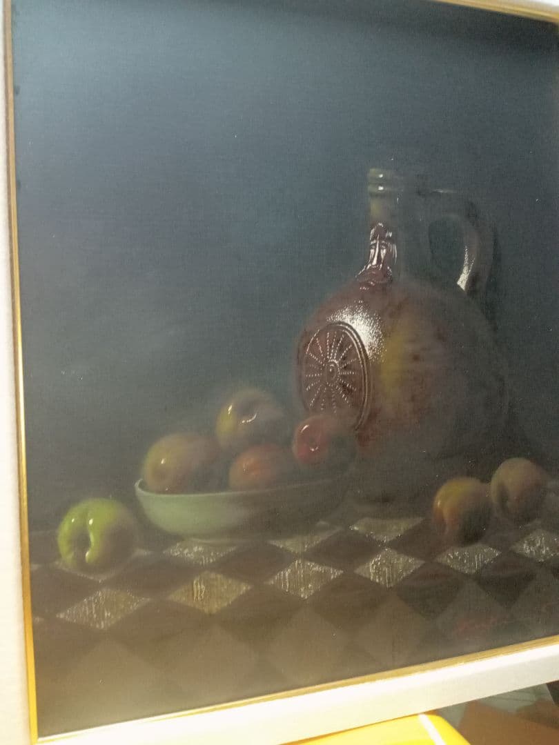 今人気の九鬼三郎のF8号の作品です写真１８枚です