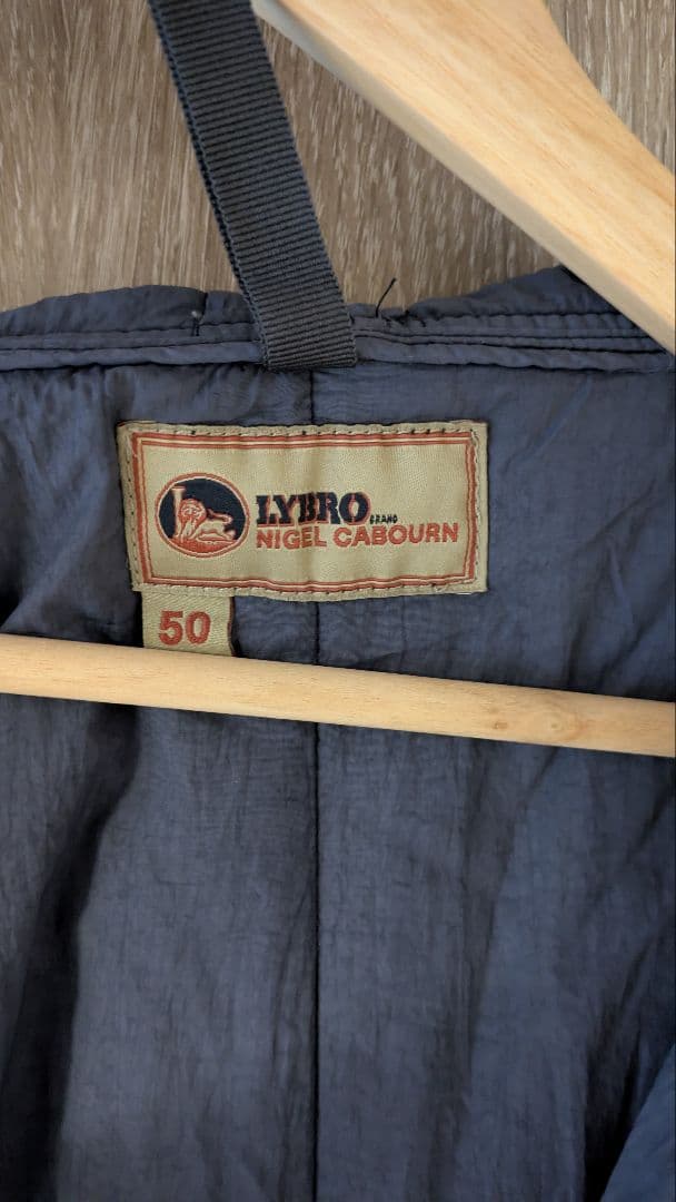 ミッドフィールドライナー　キルテッドナイロン Nigel Cabourn