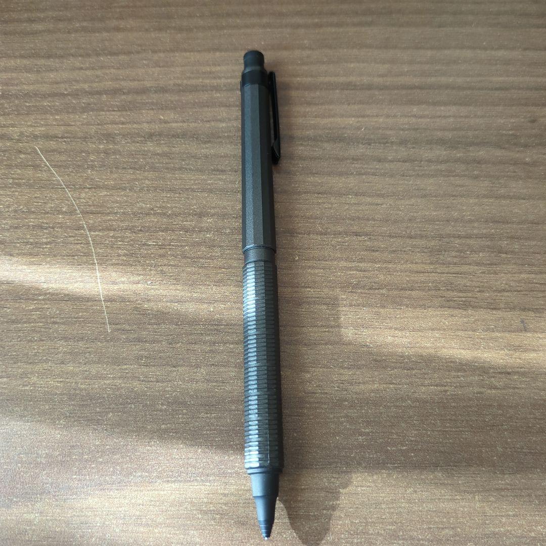 【美品】野原工芸 特上黒柿 シャープペンシル 固定式口金有り おまけ付き
