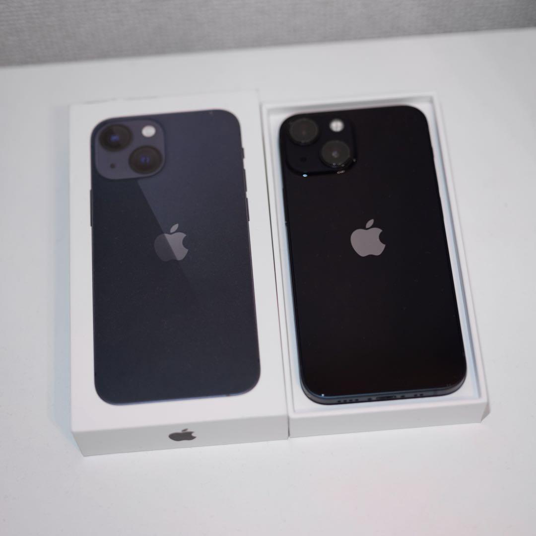 Apple iPhone 13mini ブラック 本体 元箱付き ミッドナイト