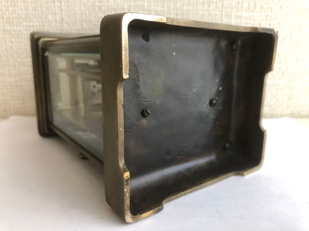 MOSER PARIS 置き時計　アンティーク　レトロ　骨董品　手巻き　稼動品